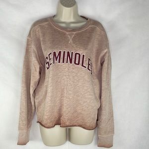 PINK Victoria’s Secret Seminoles French Terry Jumper